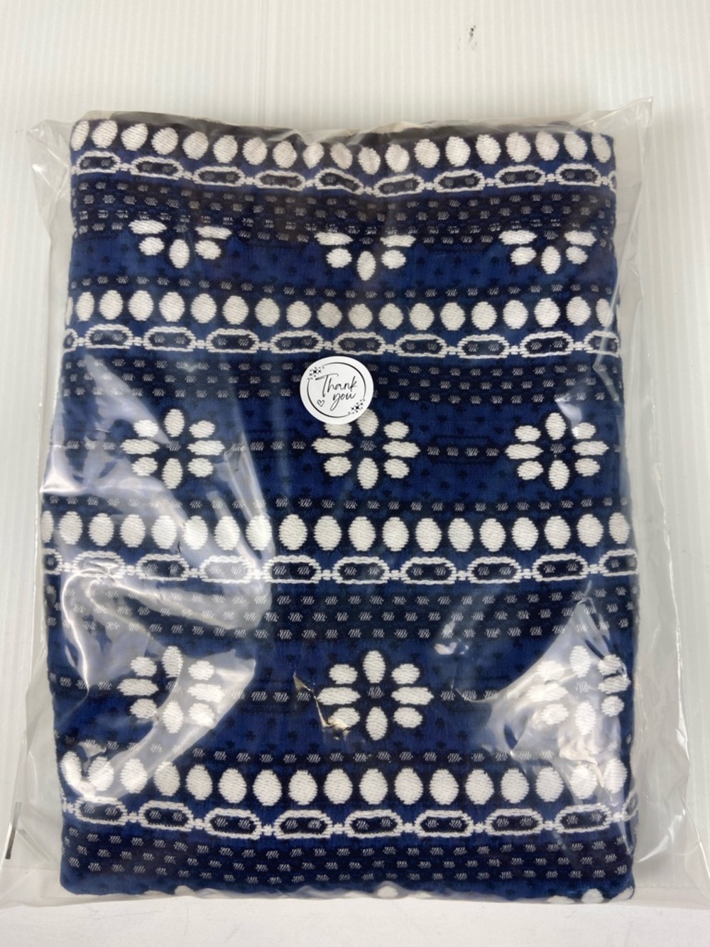 J. Crew Navy and White Floral Knit Mini Skirt - Picture 15 of 15